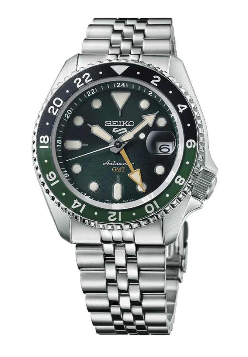 Seiko 5 Sports Automatic GMT Green Dial SSK035