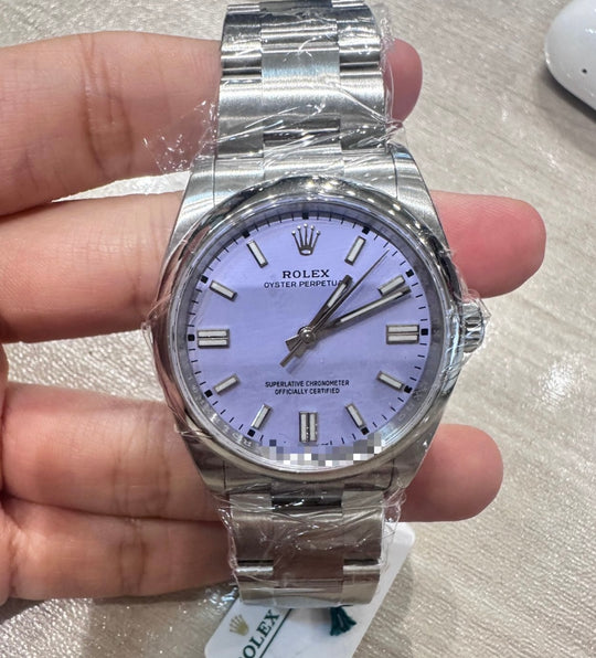 Rolex Oyster Perpetual 36 Lavender blue Dial 2025