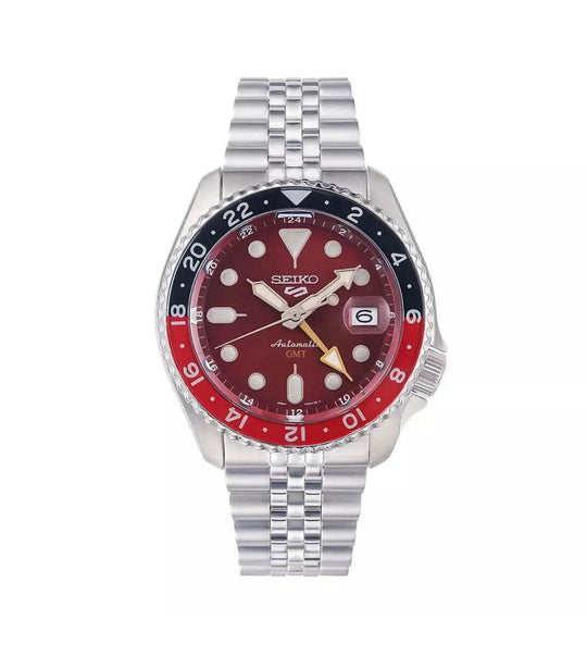 Seiko 5 Sports Automatic GMT Passion Red Limited Edition 1000pcs Watch SSK031K1