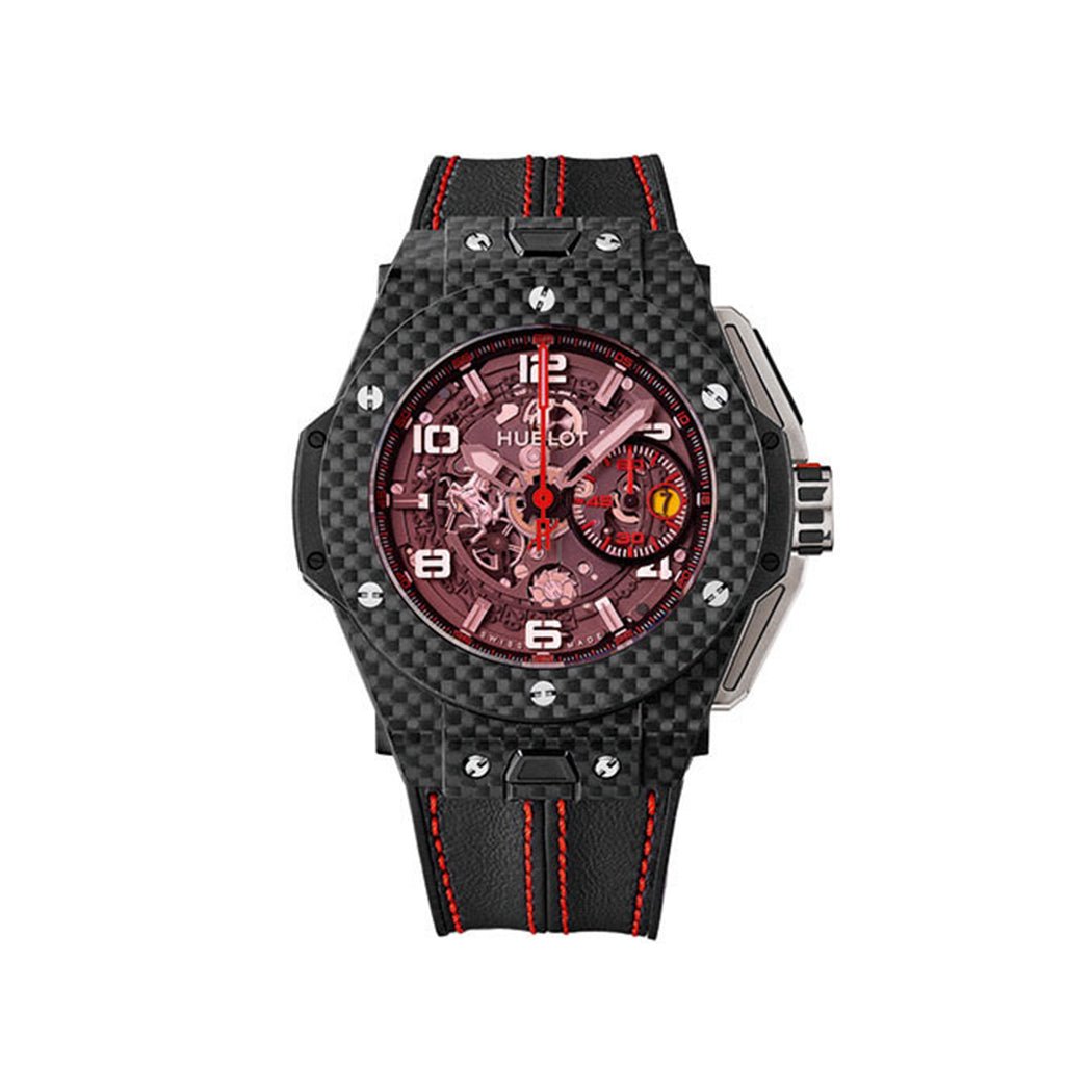 Hublot Bang Bang Unico Ferrari Carbon Black - Lc Watches