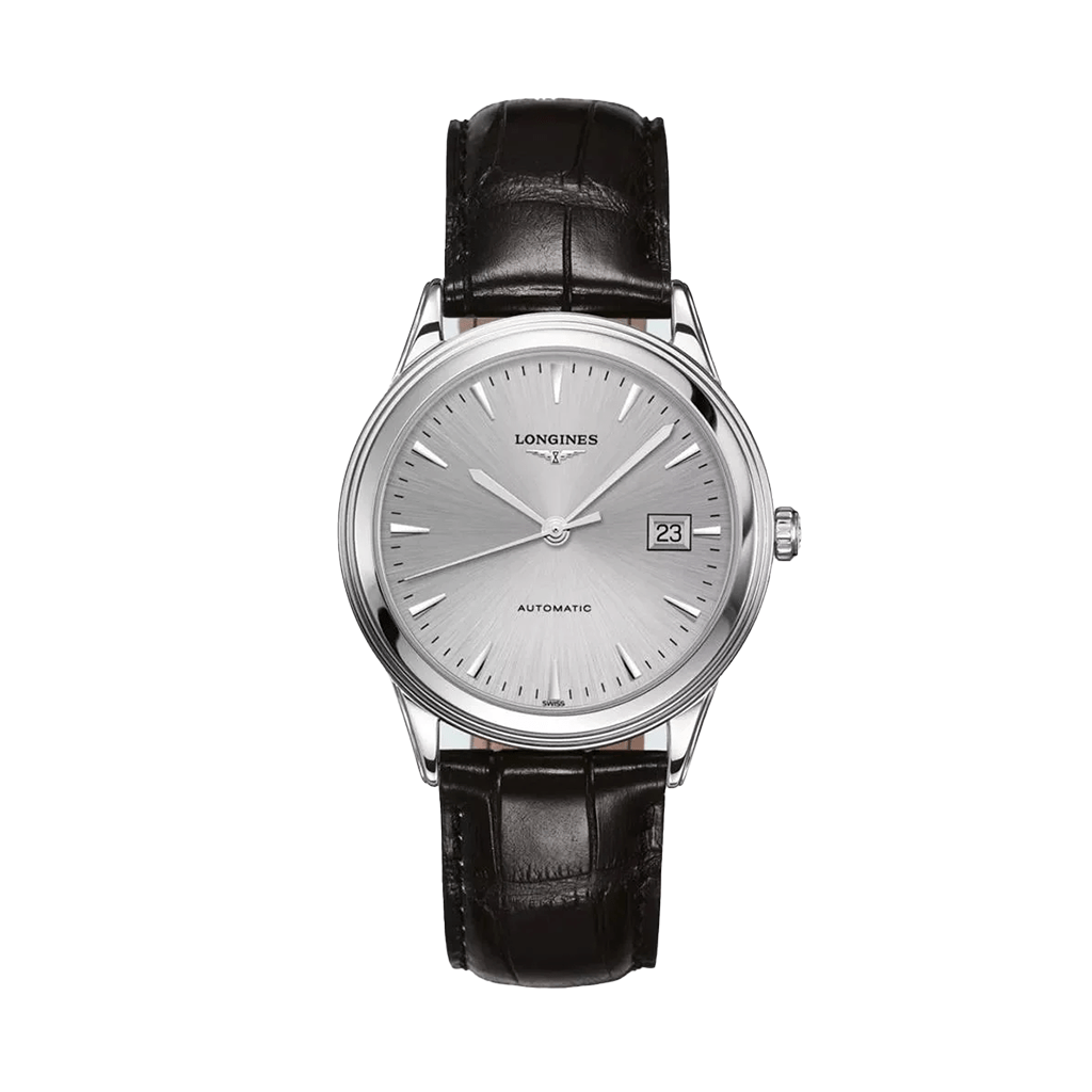 Longines Flagship Silver colored/Leather watch - Lc Watches
