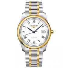 Longines Master Collection Gold & Steel White Dial Men's Watch - Lc Watches