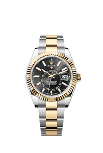 Rolex Sky-Dweller 42 mm Oyster Perpetual Yellow Gold Men's Watch 2024