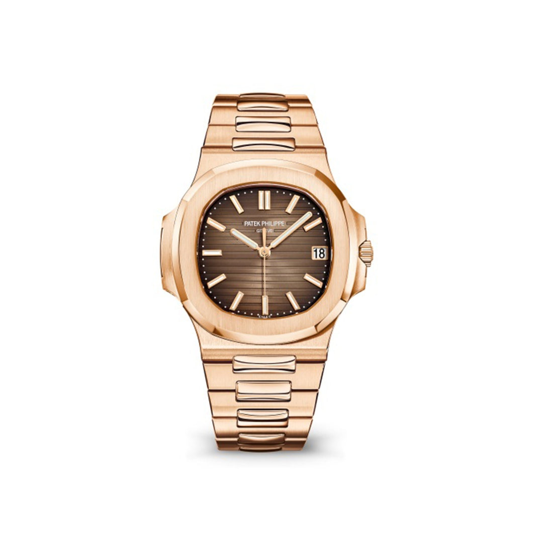 Patek Philippe Nautilus Brown and Rose Gold - Lc Watches