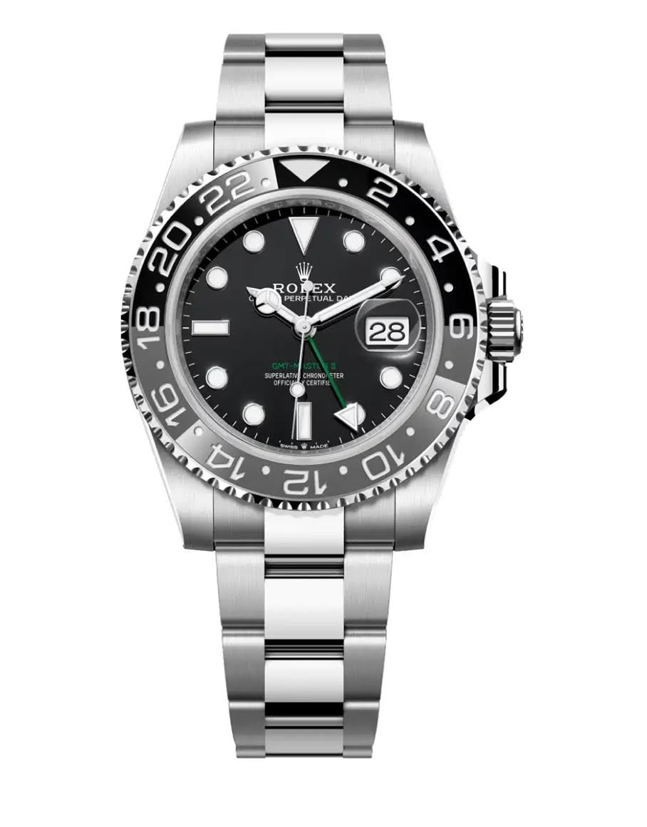 Rolex GMT - Master II Black Oyster Men's Watch New 2024 - Lc Watches