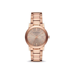 Burberry Rose-Gold Dial 38 mm Wristwatch