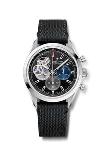 Zenith CHRONOMASTER Open Automatic Black Dial Stainless Steel Men's Watch