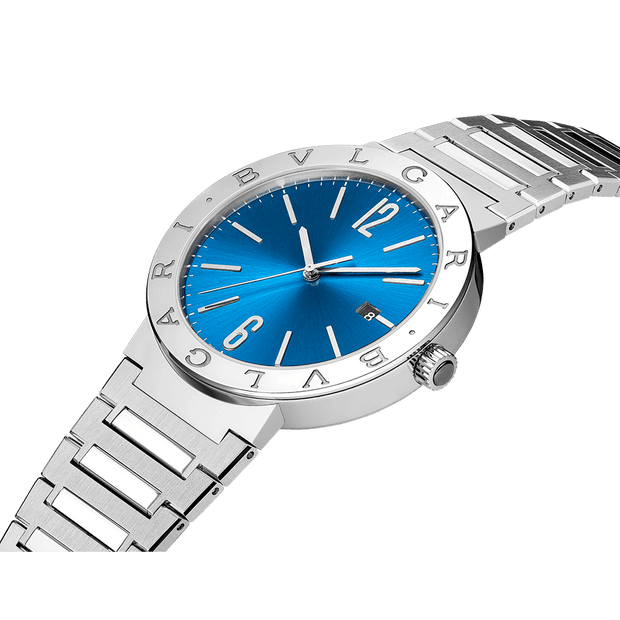 Bvlgari Blue Dial  Watch 41 mm