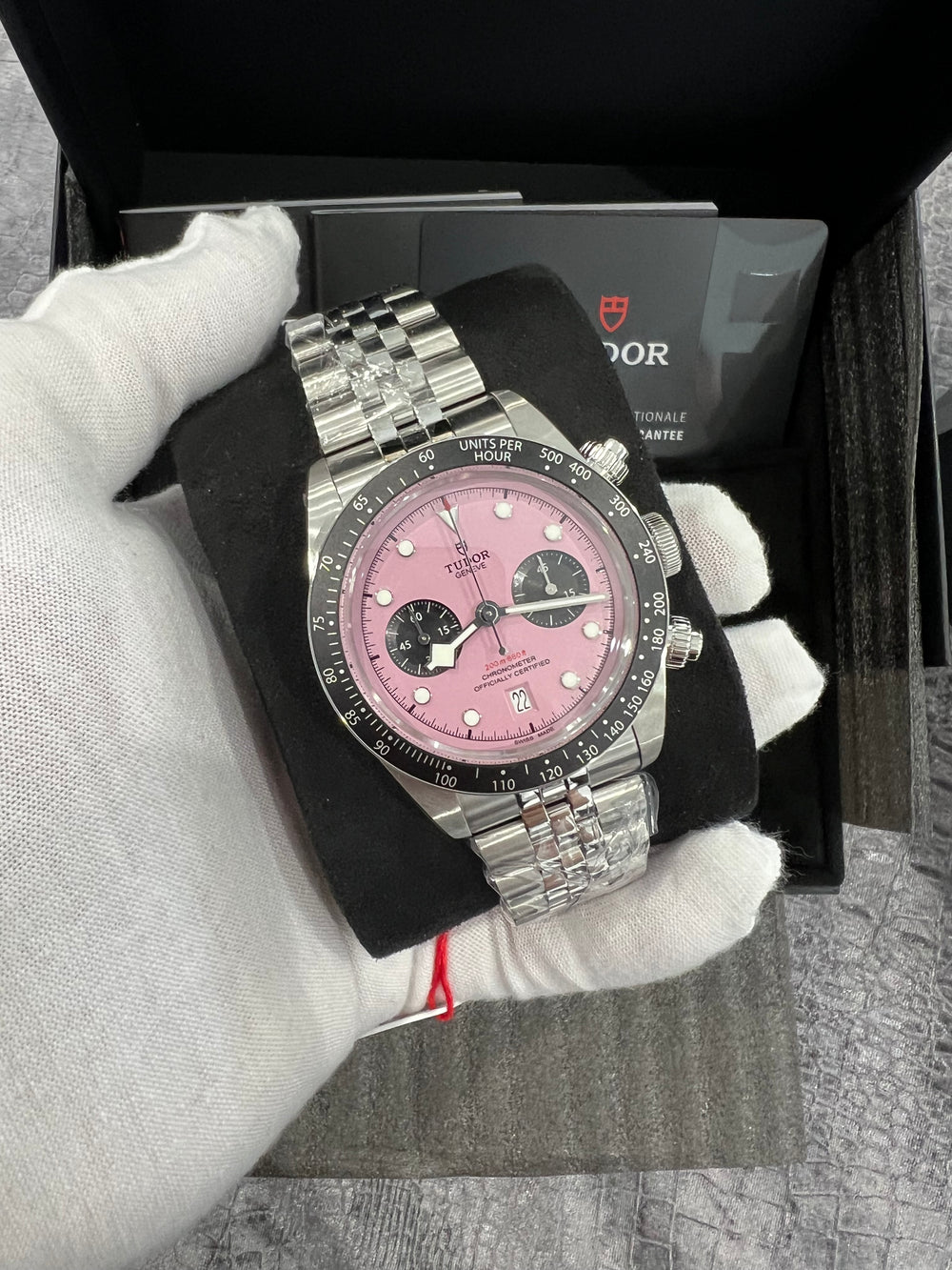 Tudor Black Bay Chrono Pink Dial