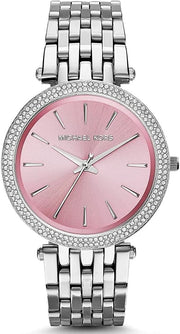 Michael Kors Darci Stainless Pink Dial Women's Watch
