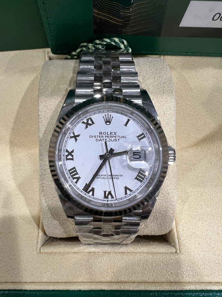 Rolex Oyster Perpetual White Gold Watch