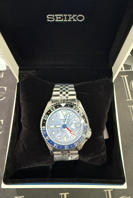 Seiko 5 Sports GMT Ice Blue Limited Edition Watch | SSK029K1