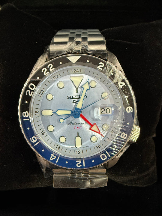 Seiko 5 Sports GMT Ice Blue Limited Edition Watch | SSK029K1