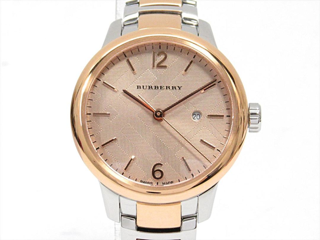 Burberry Women's Swiss Classic Round Two-Tone