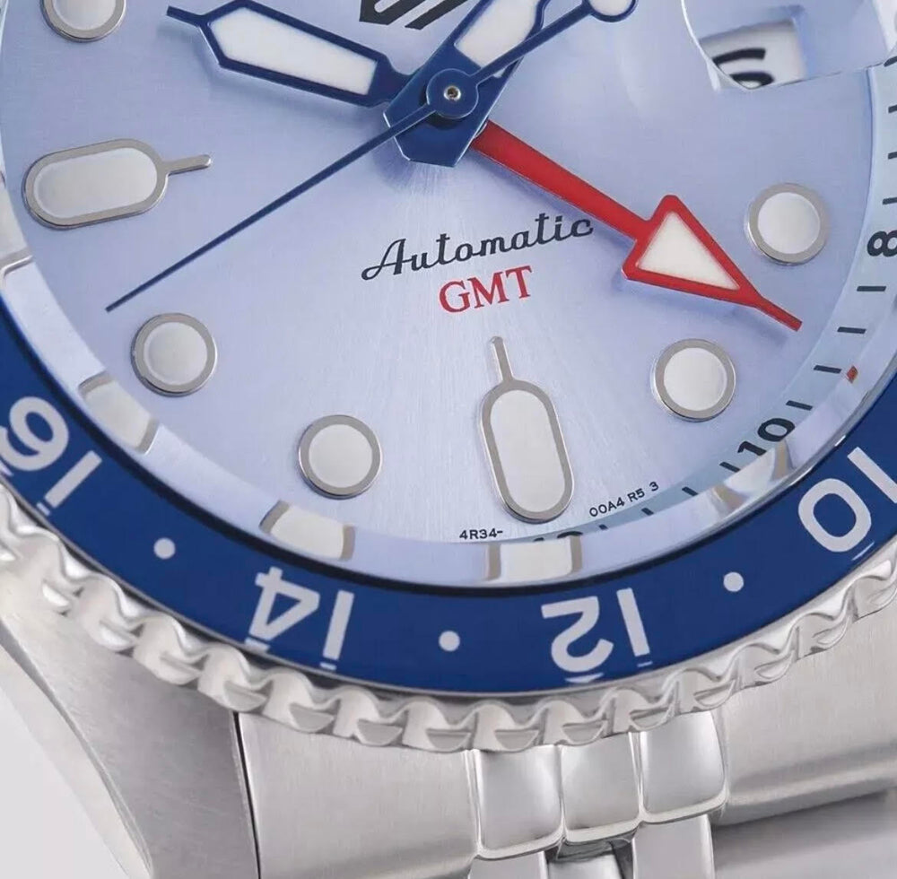 Seiko 5 Sports GMT Ice Blue Limited Edition Watch | SSK029K1