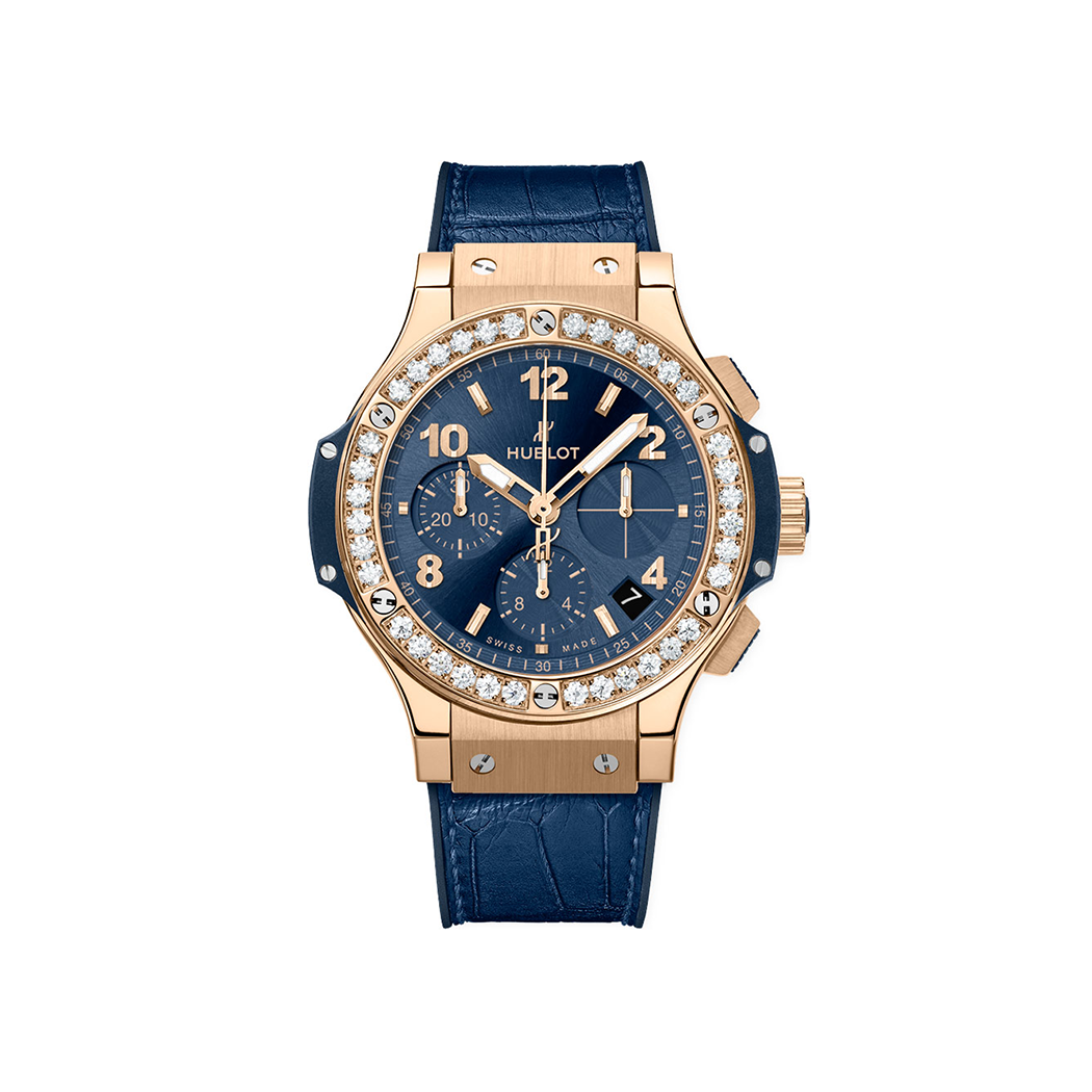 Hublot Big Bang Gold Blue Diamonds 41 mm