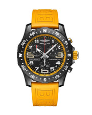 Breitling Endurance Pro Chronograph Quartz Black Dial Yellow Strap Men's Watch