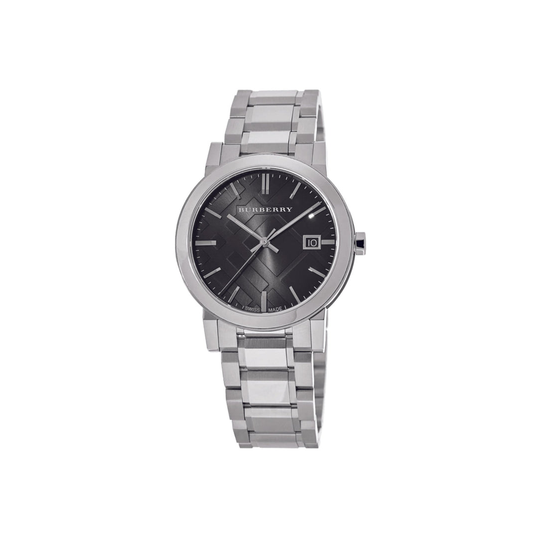 Burberry Black Dial Stainless steel Unisex Wristwatch - Lc Watches