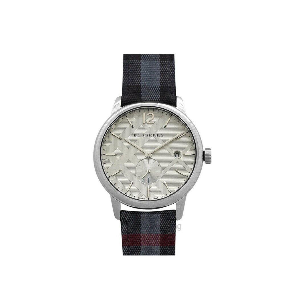 Burberry Check Stamped Dial 40mm Wristwatch - Lc Watches