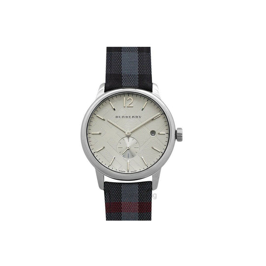 Burberry Check Stamped Dial 40mm Wristwatch - Lc Watches