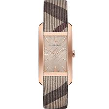 Burberry Square Case Rose Gold Tone Women's Watch - Lc Watches