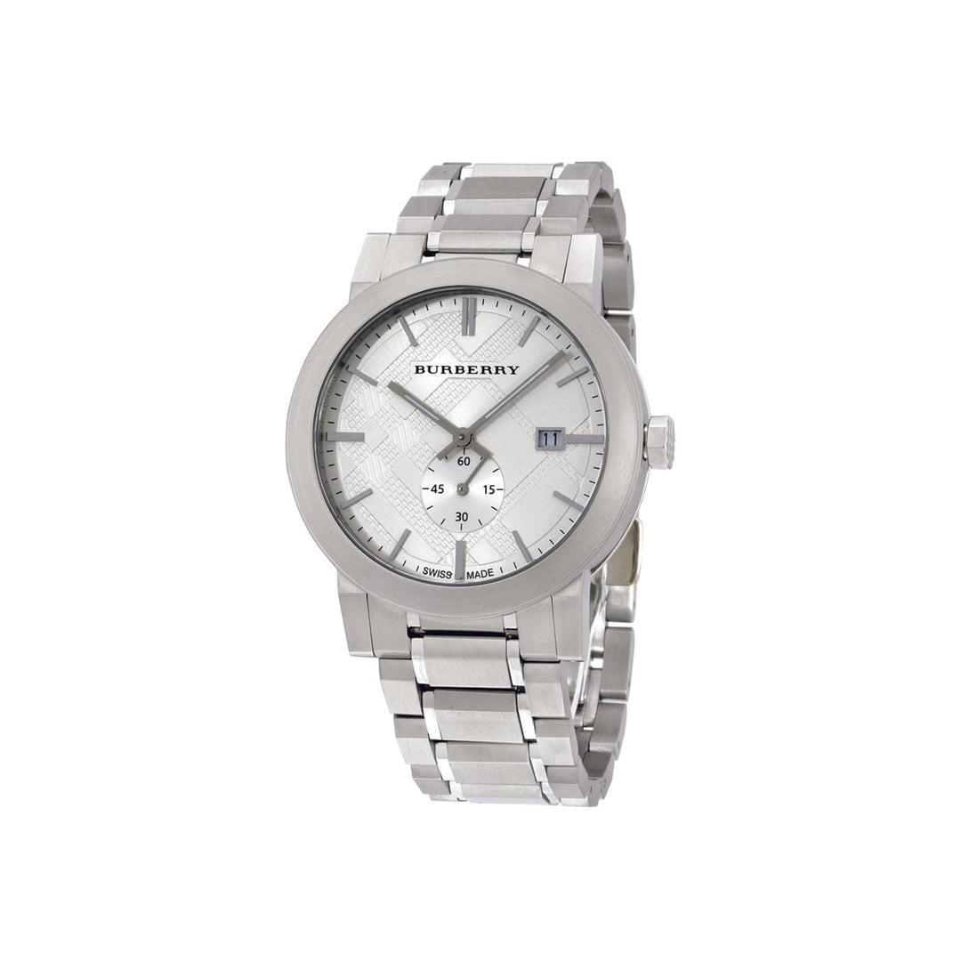 Burberry The City Silver Dial Stainless Steel Wristwatch - Lc Watches