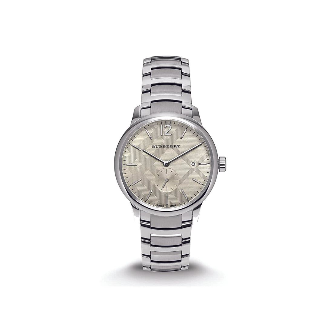 Burberry The Classic Silver Dial Silver Steel Strap Watch - Lc Watches