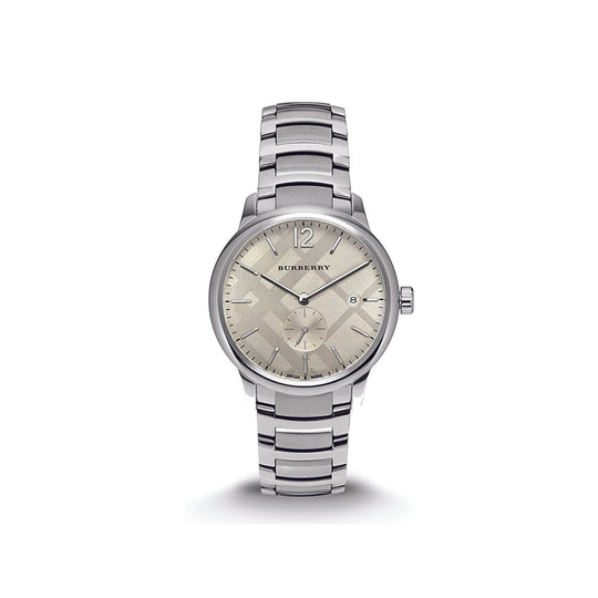 Burberry The Classic Silver Dial Silver Steel Strap Watch - Lc Watches