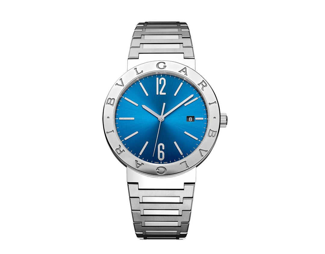 Bvlgari Blue Dial Watch 41 mm - Lc Watches