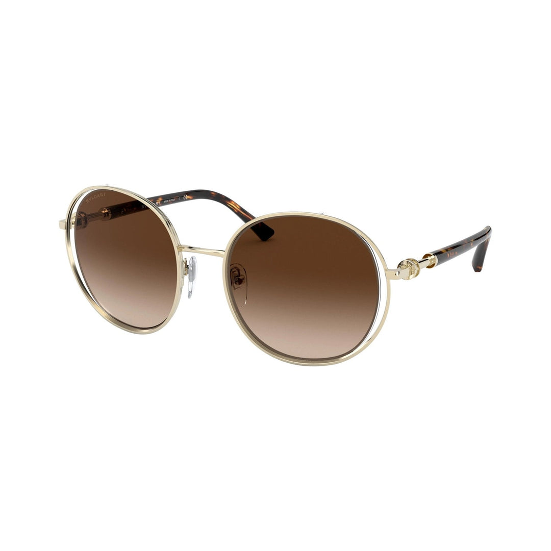 Bvlgari BV6135 Gold Round Sunglasses - Lc Watches