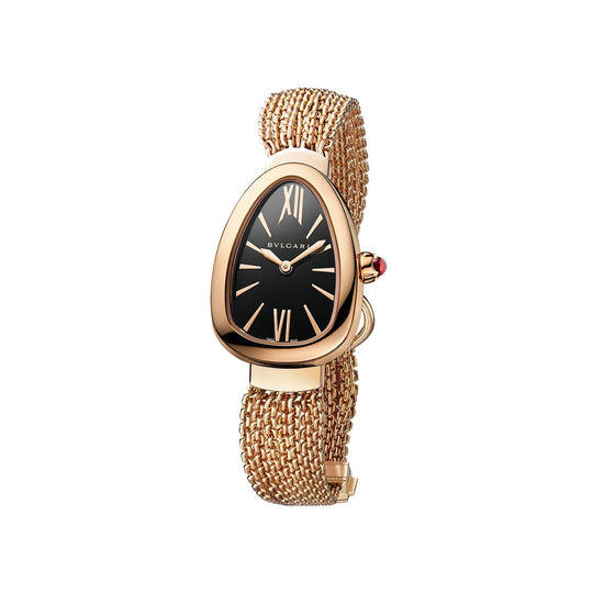 Bvlgari Serpenti Rose Gold Multichain Watch - Lc Watches