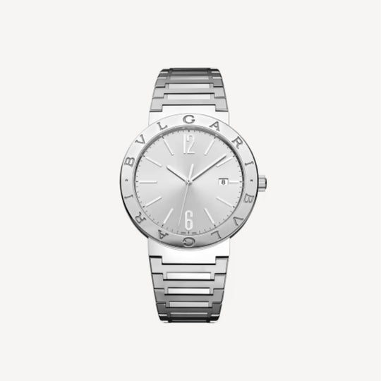 Bvlgari Silver Dial 41 mm - Lc Watches