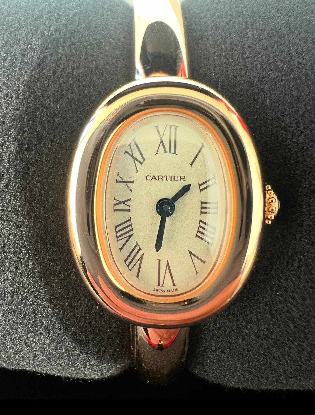 Cartier Baignoire De Cartier Watch, Quartz Movement, Rose Gold - Lc Watches