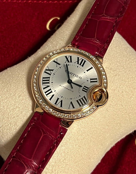 Cartier Ballon Bleu de Cartier 33mm 18k Gold - Lc Watches