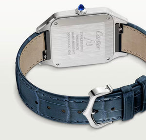 Cartier Santos-Dumont Leather Large Model Watch