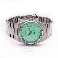 Tissot PRX Light Green Dial Quartz Men's Watch
