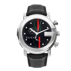 Gucci Men's G - Round Black Quartz Watch - Lc Watches