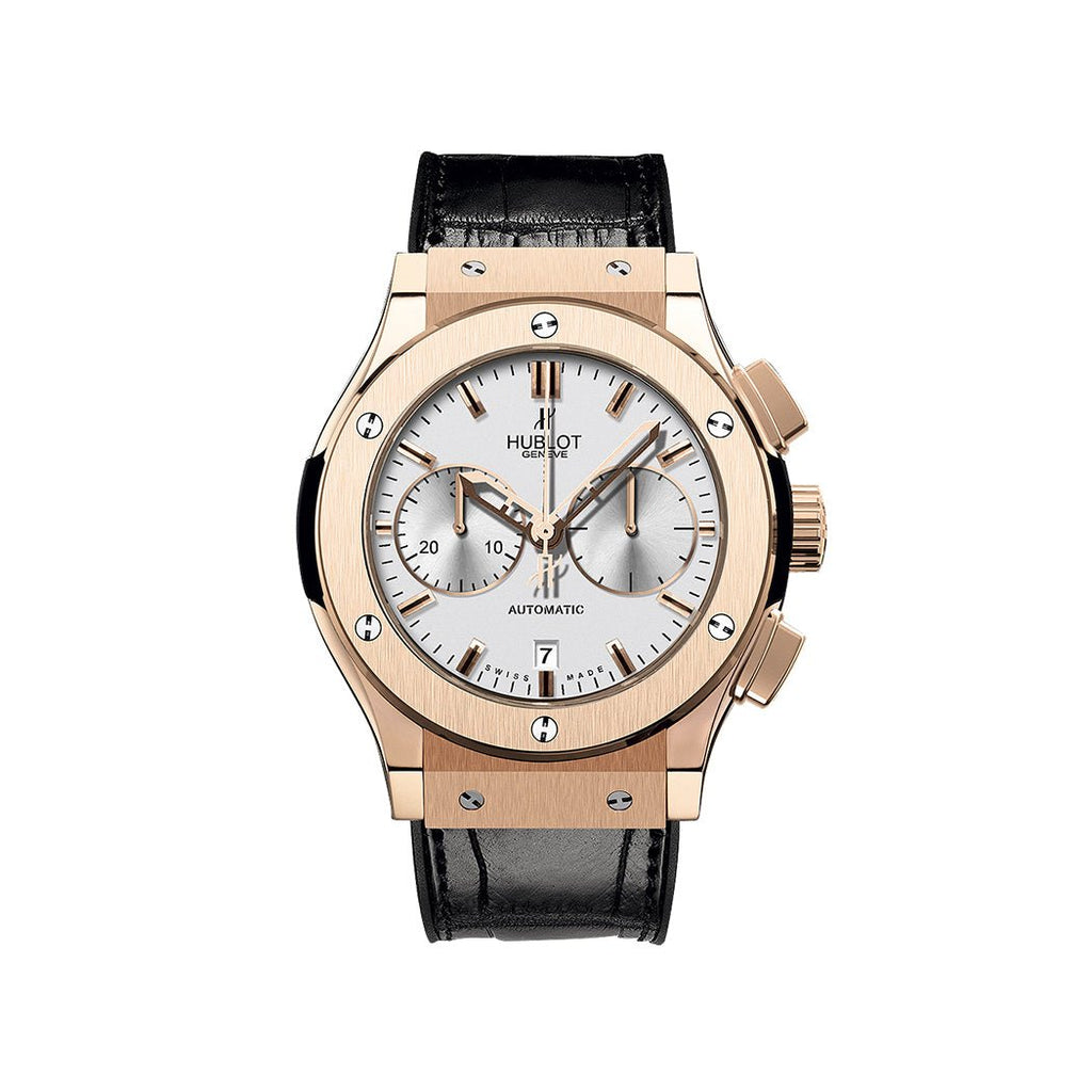 Hublo Classic Fusion Chronograph King Gold Opalin | Lc Watches