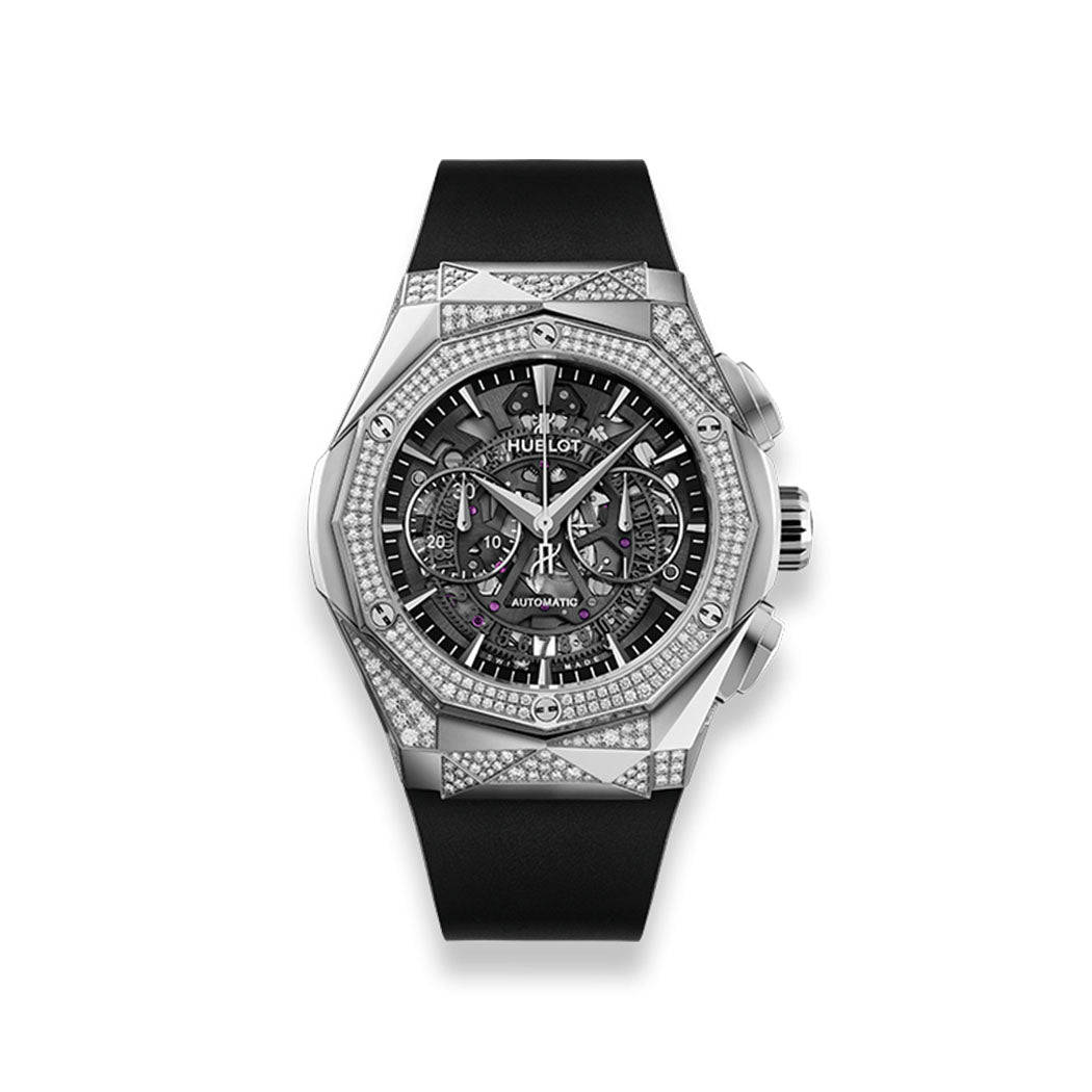 Hublot Classic Fusion Aerofusion Orlinski Alternative Pave - Lc Watches