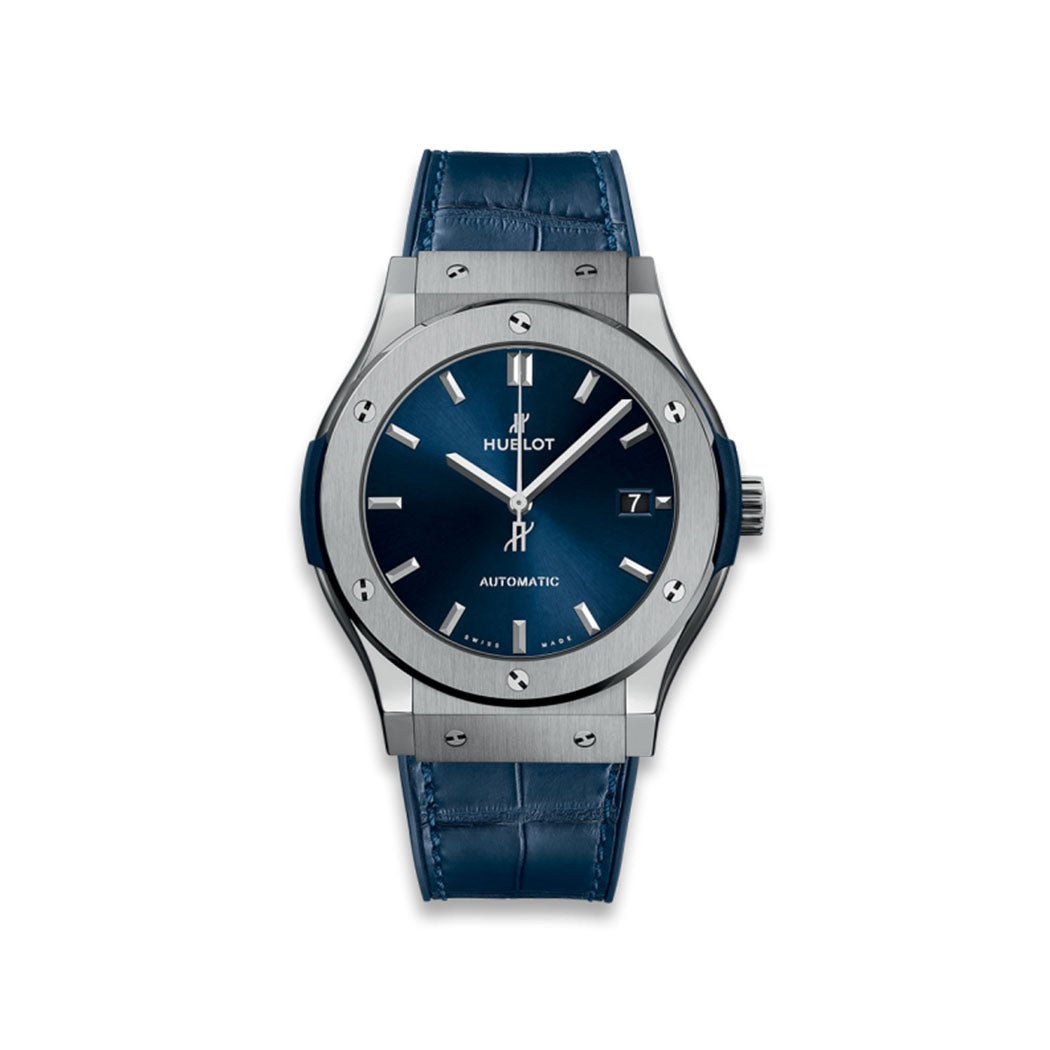 Hublot Classic Fusion Blue Titanium - Lc Watches