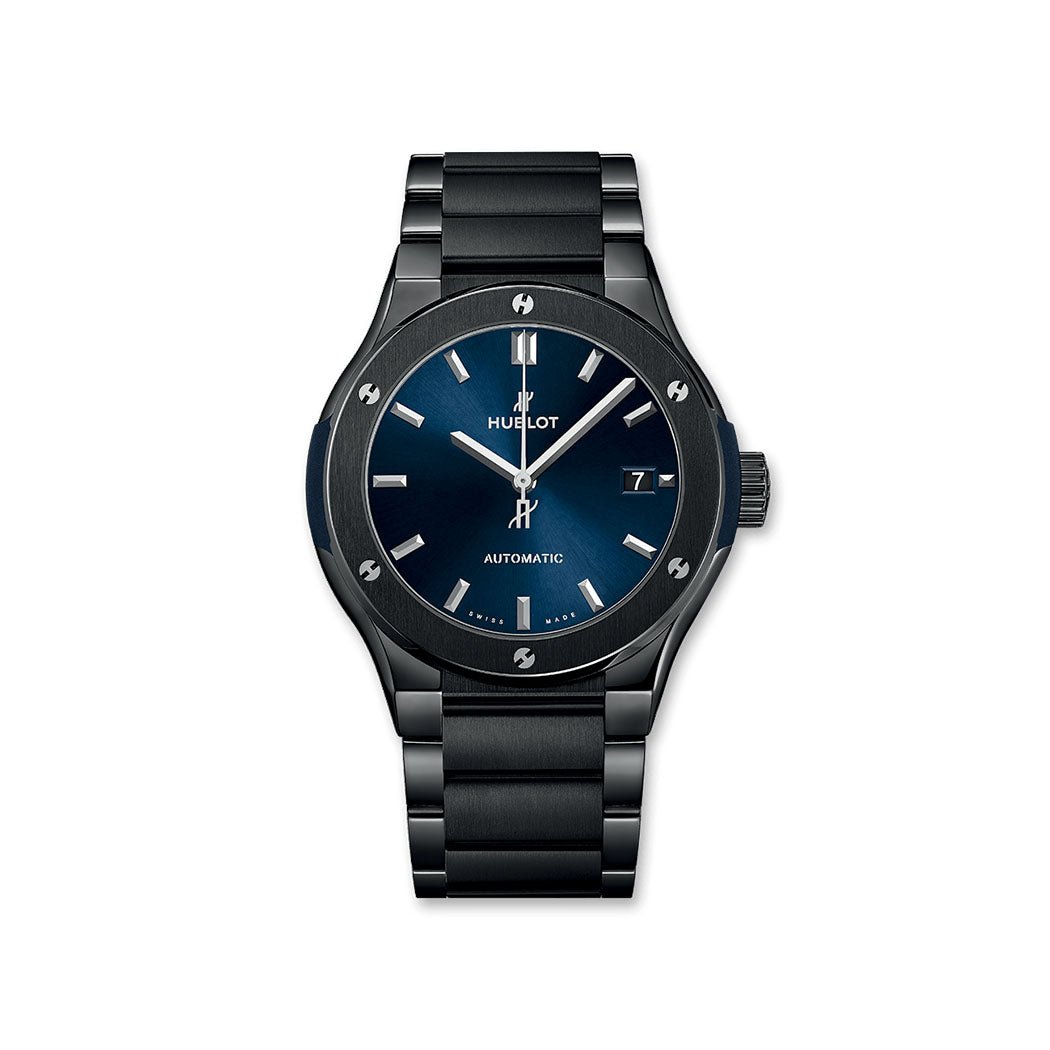 Hublot Classic Fusion Ceramic Blue Bracelet - Lc Watches