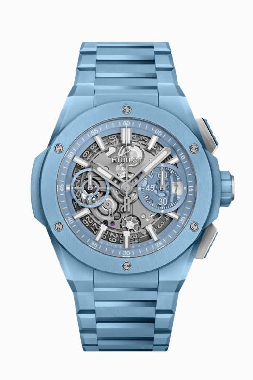 HUBLOT INTEGRATED SKY BLUE CERAMIC Mens Watch - Lc Watches