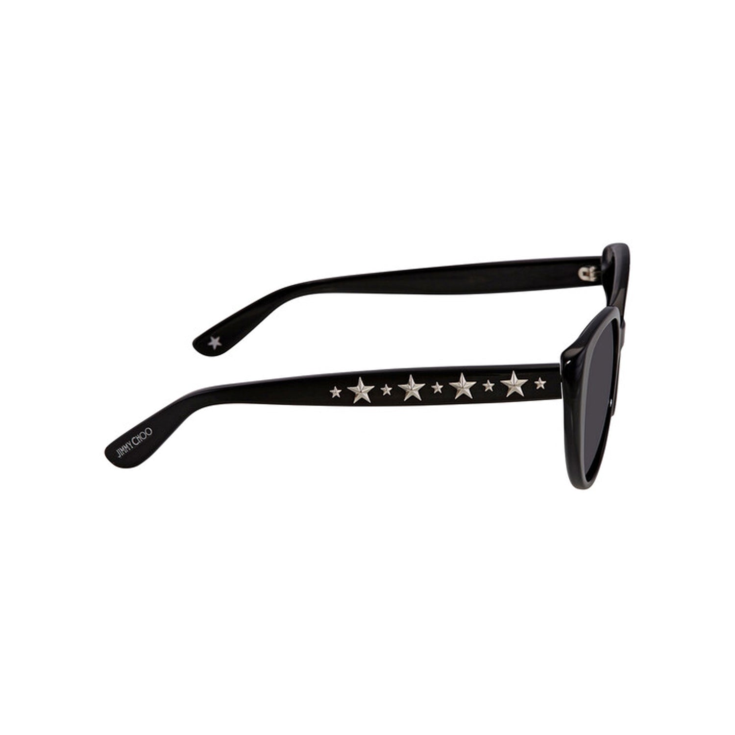 Jimmy Choo Elise Cat outlet Eye Sunglasses Glitter Star Logo Retro Glam Blush