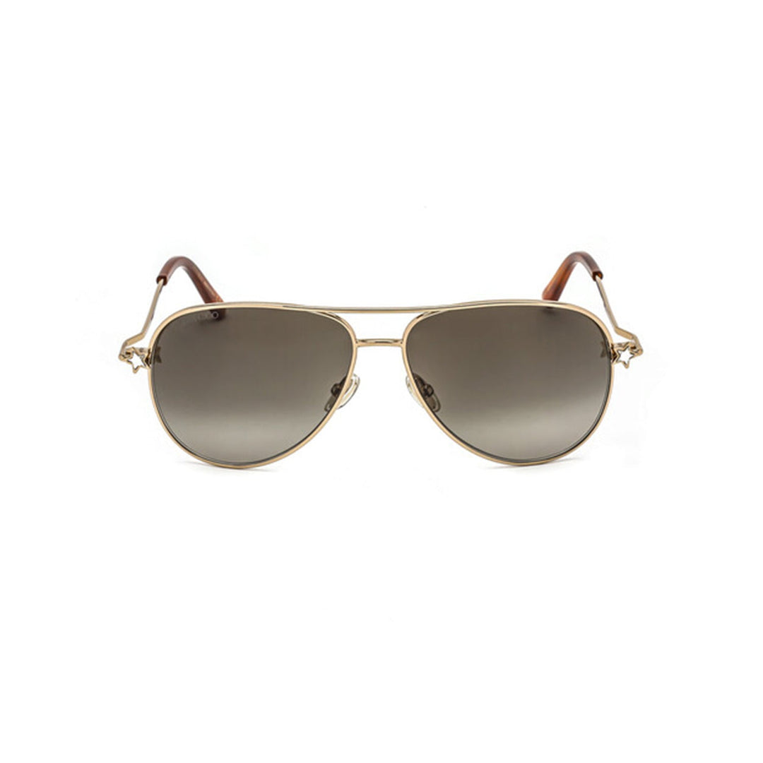 Jimmy Choo SANSA/S Brown Aviator Sunglasses - Lc Watches