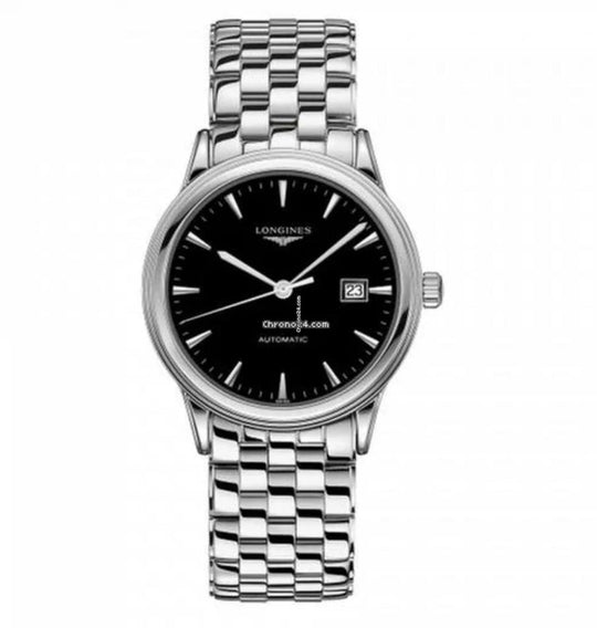 Longines Flagship Black/Steel Ø40 mm watch - Lc Watches