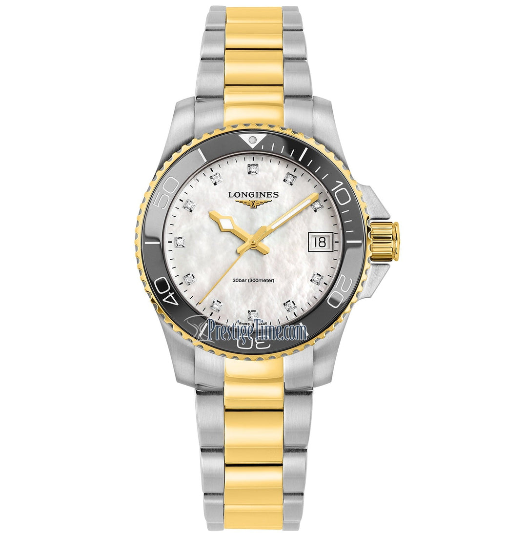 Longines HydroConquest Quartz 32mm Ladies Watch - Lc Watches