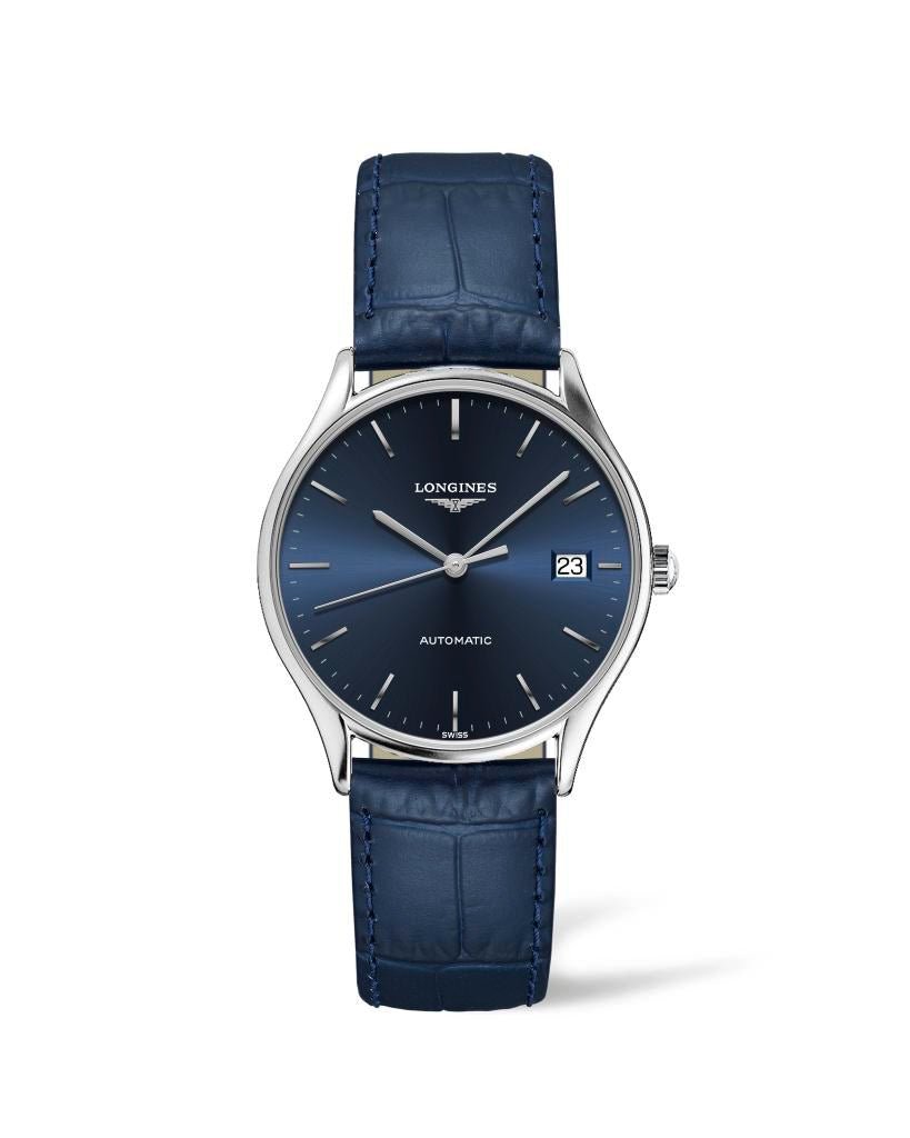 Longines Lyre Blue/Leather Ø35 mm watch - Lc Watches