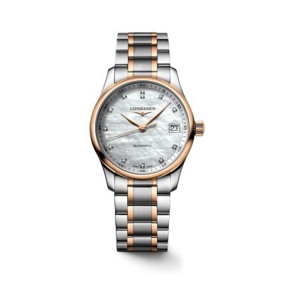 Longines Master Automatic Moonphase 34mm Ladies Watch - Lc Watches