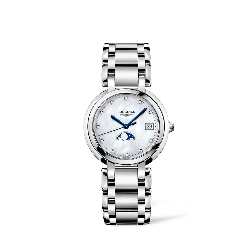 Longines PrimaLuna Quartz 30mm Ladies Watch - Lc Watches