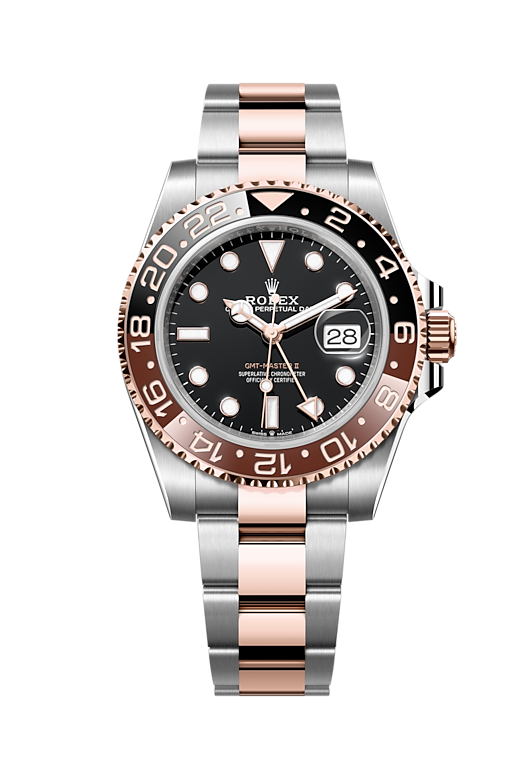 Rolex GMT-Master II Gold Steel Men's Watch